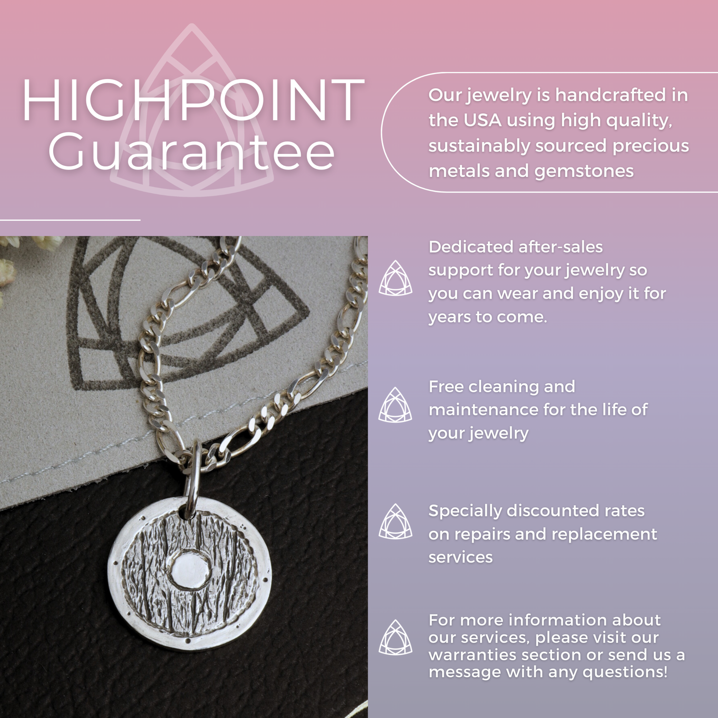 Round Shield Pendant