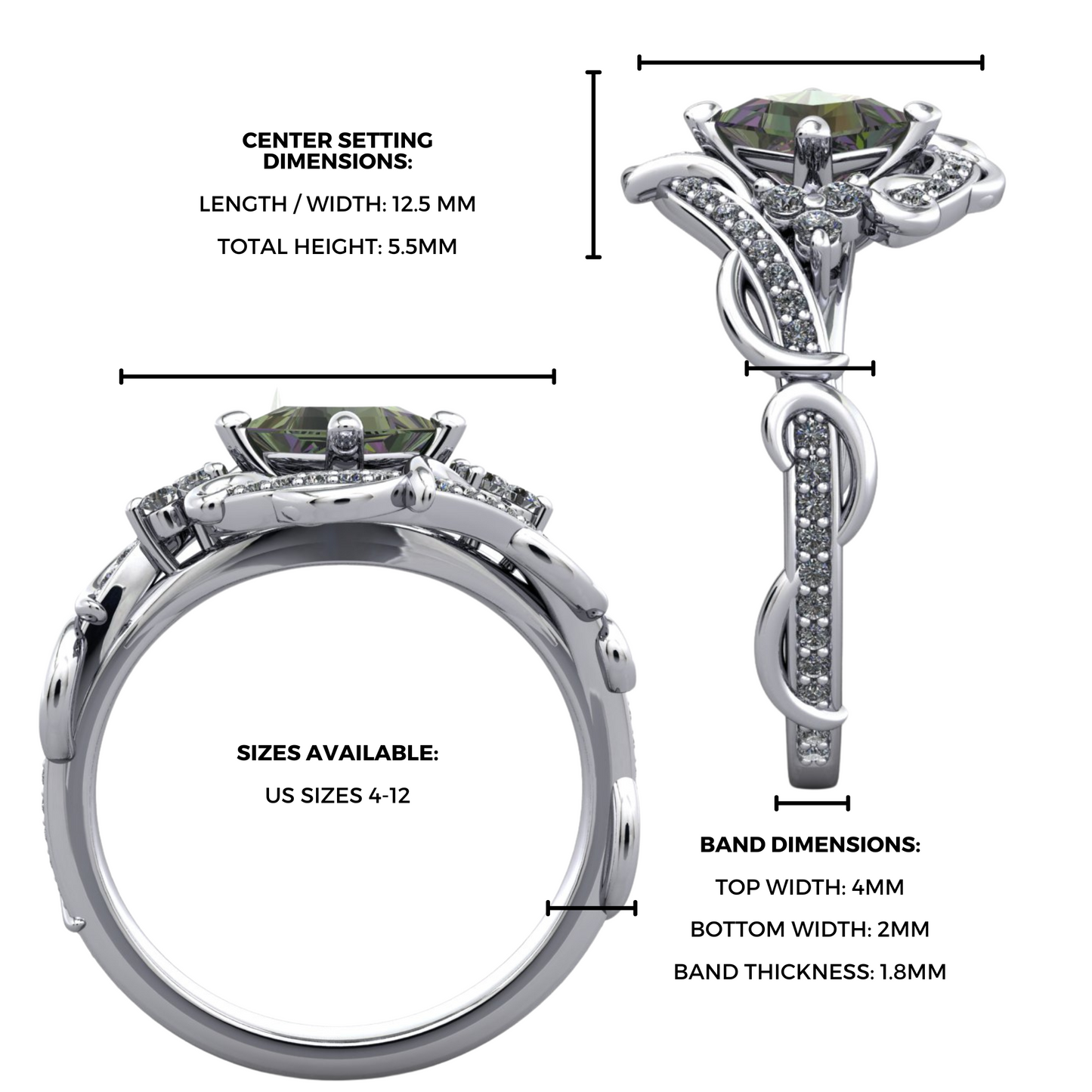 Alexandrite Ethereal Ring