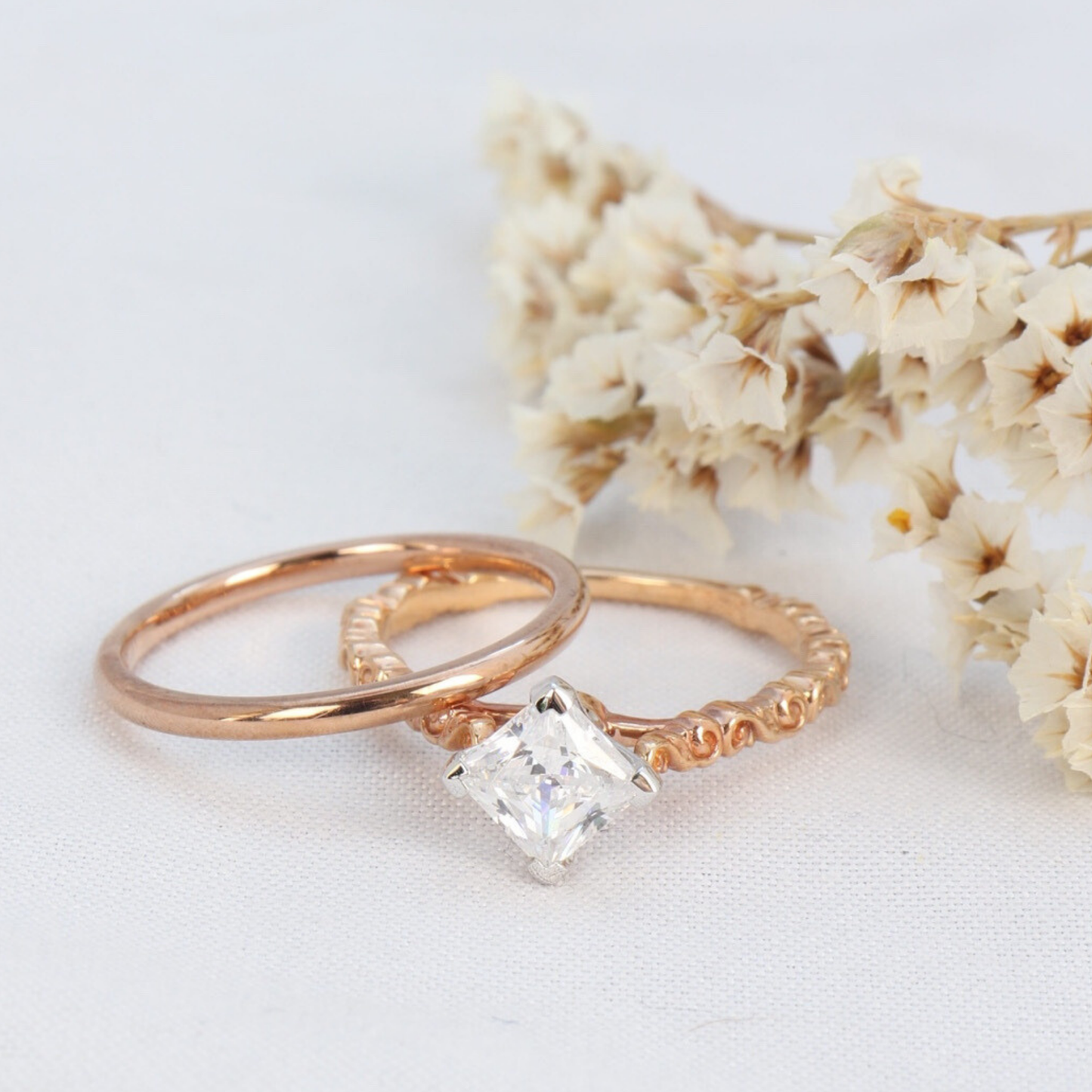 Flourish - Filigree Solitaire Engagement Ring
