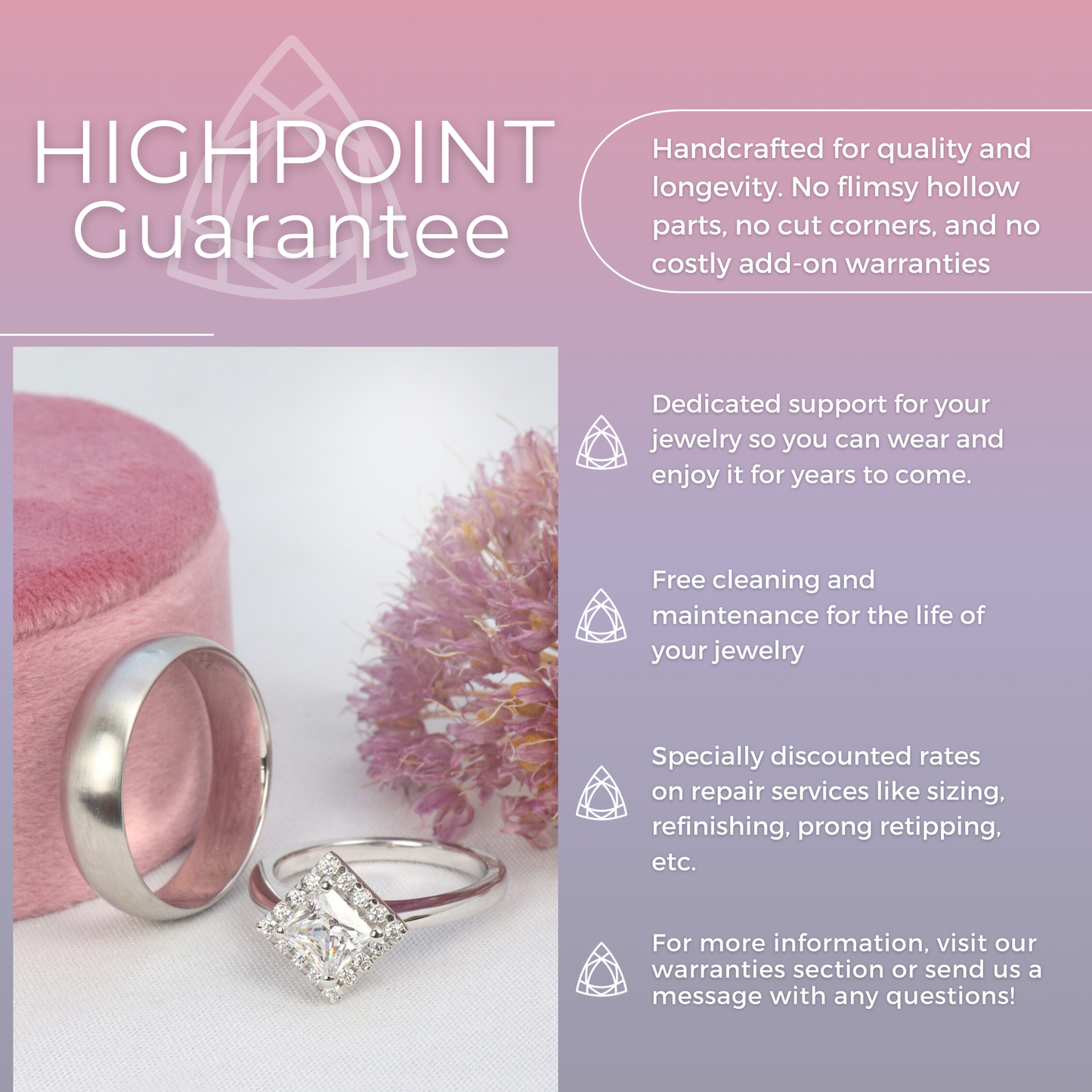 Haven - Princess Halo Engagement Ring