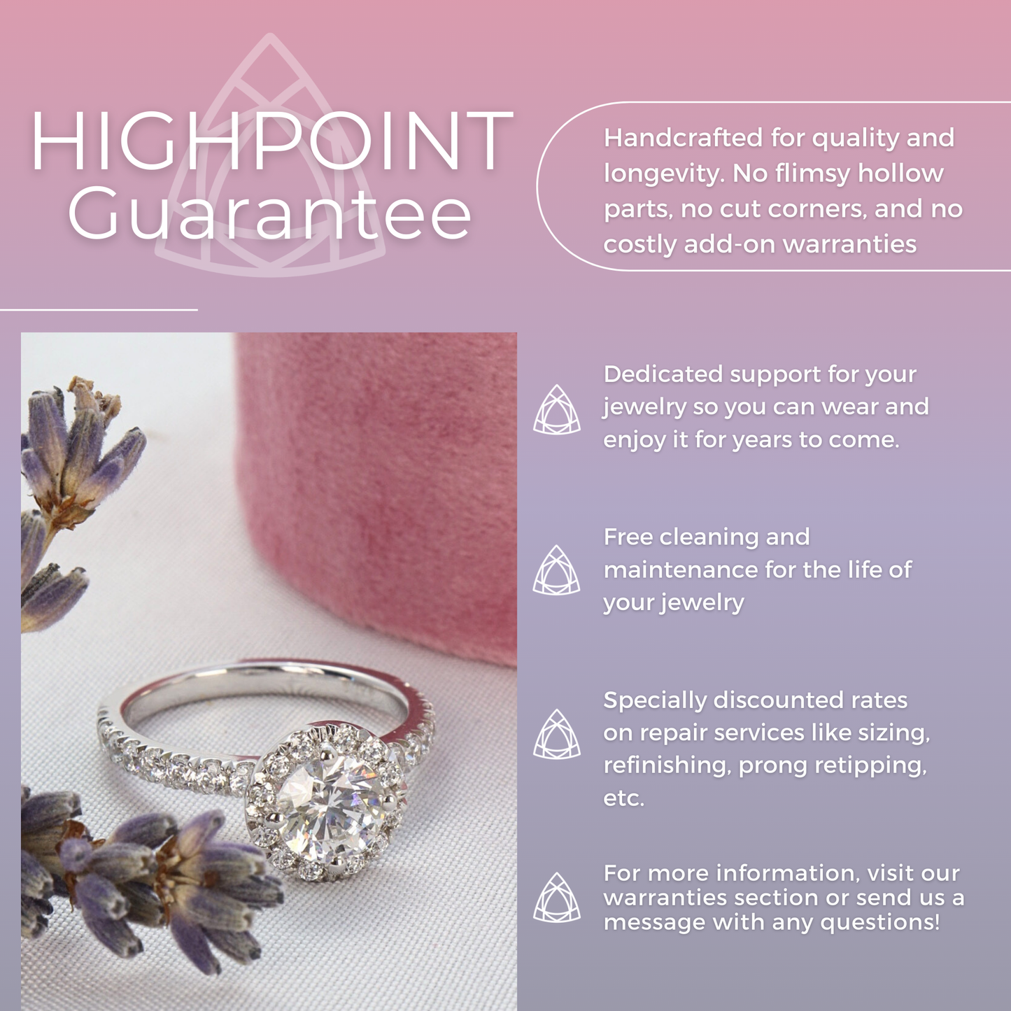 Voyager - Diamond Halo Engagement Ring