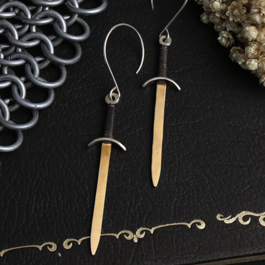 Longsword Earrings