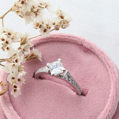 Stargazer - Diamond Accented Engagement Ring