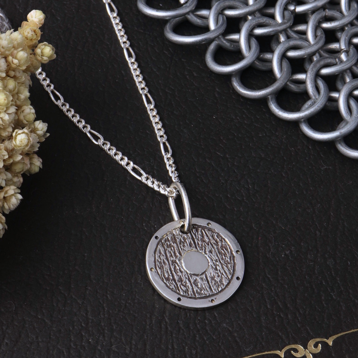 Round Shield Pendant