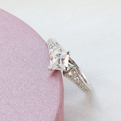 Stargazer - Diamond Accented Engagement Ring