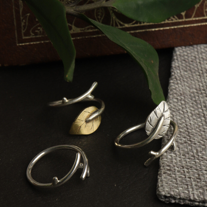 Willow Leaf Rings