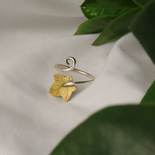 Ivy Leaf Rings