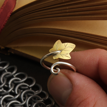 Ivy Leaf Rings