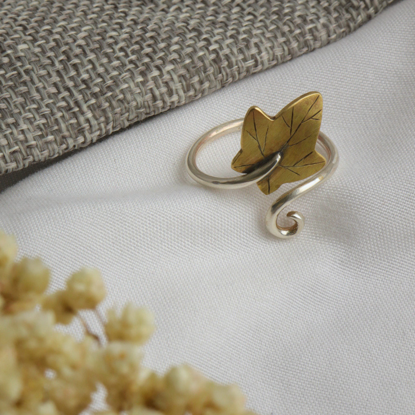 Ivy Leaf Rings