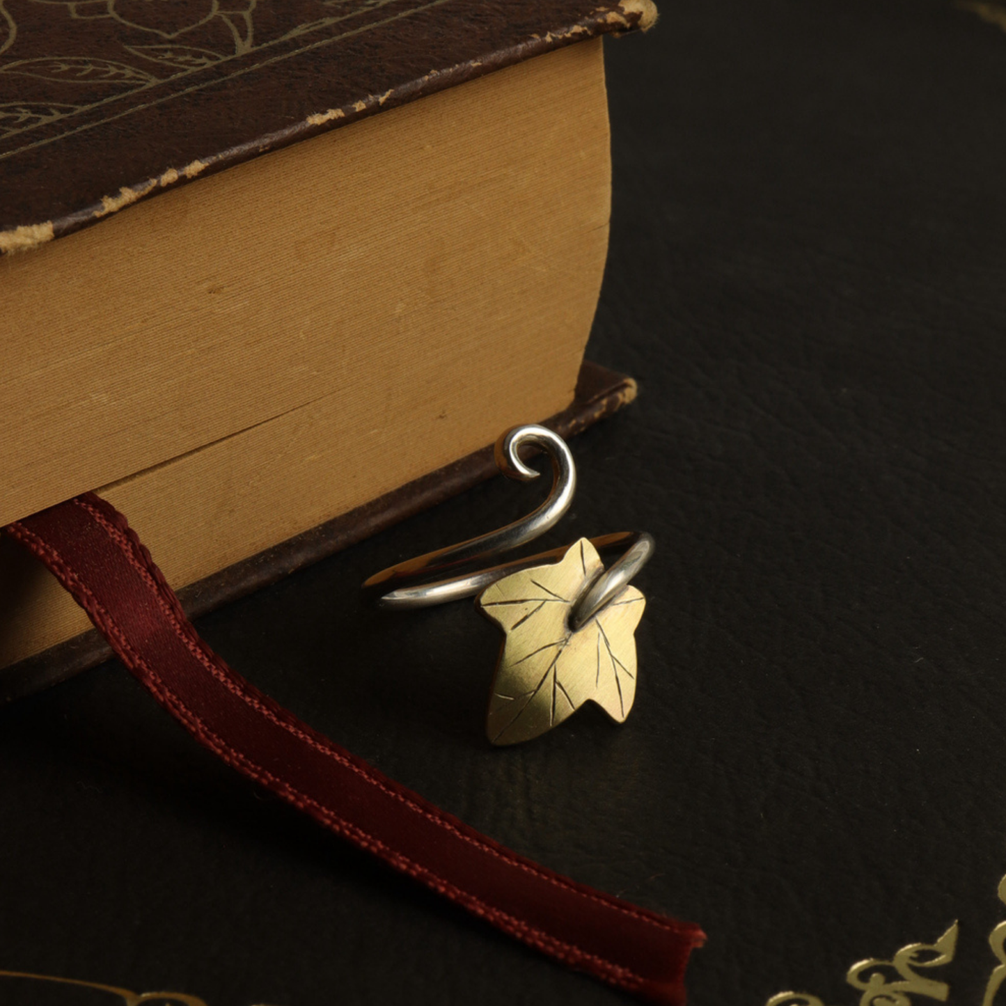Ivy Leaf Rings