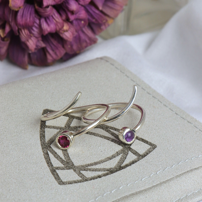 Silver Wisp Ring