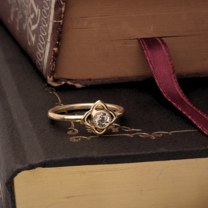 Knight's Star Engagement Ring