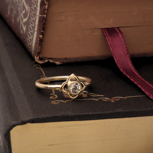 Knight's Star Engagement Ring