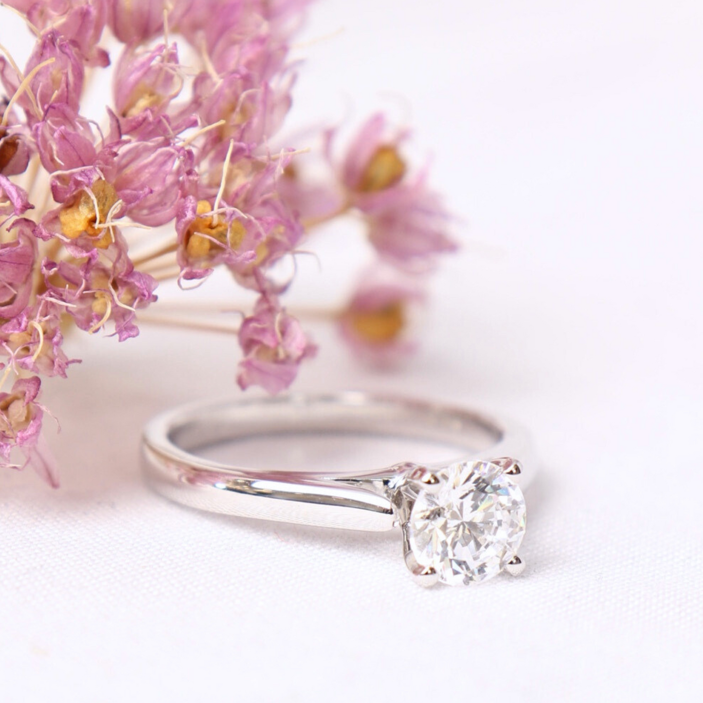 Solstice - Round Solitaire Engagement Ring