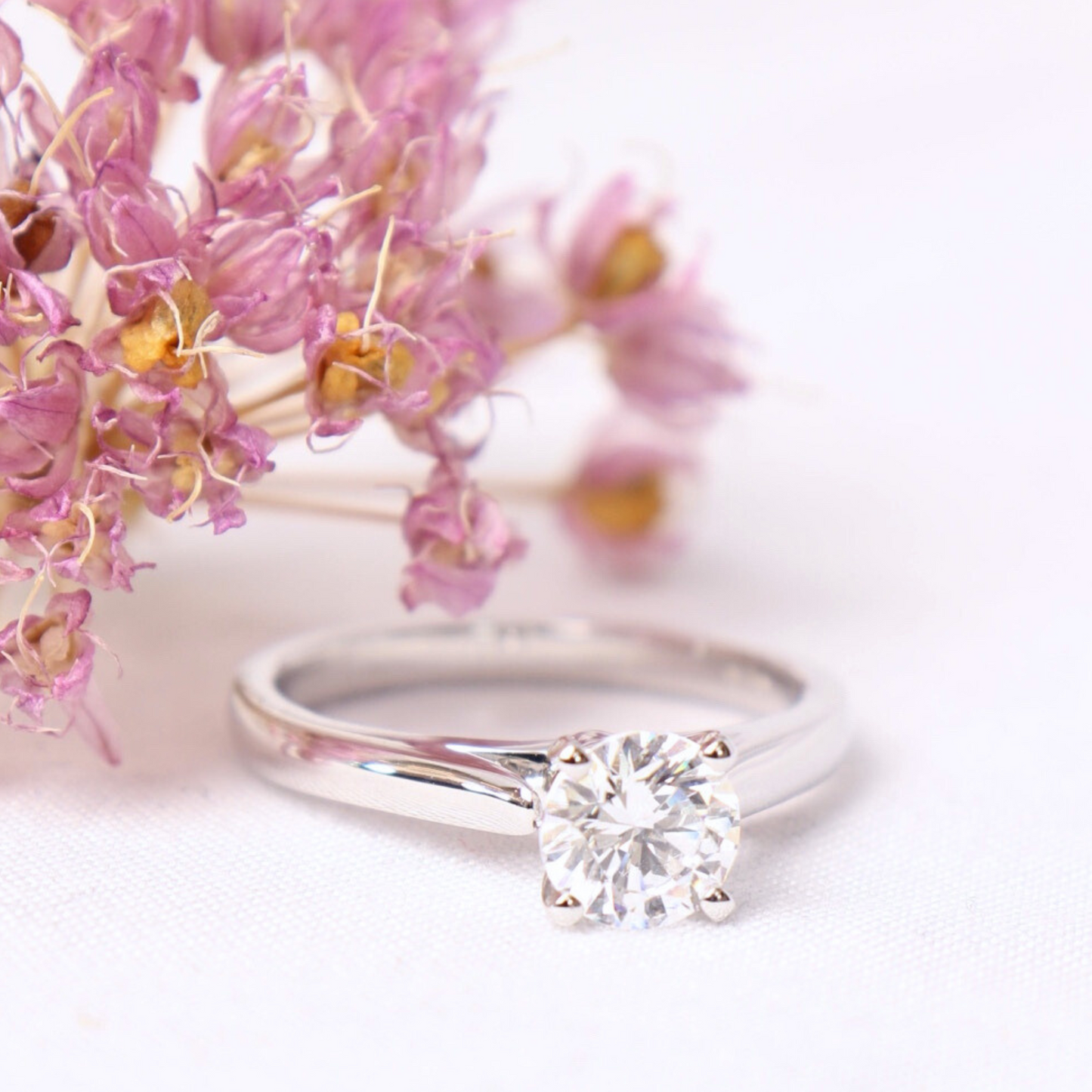 Solstice - Round Solitaire Engagement Ring