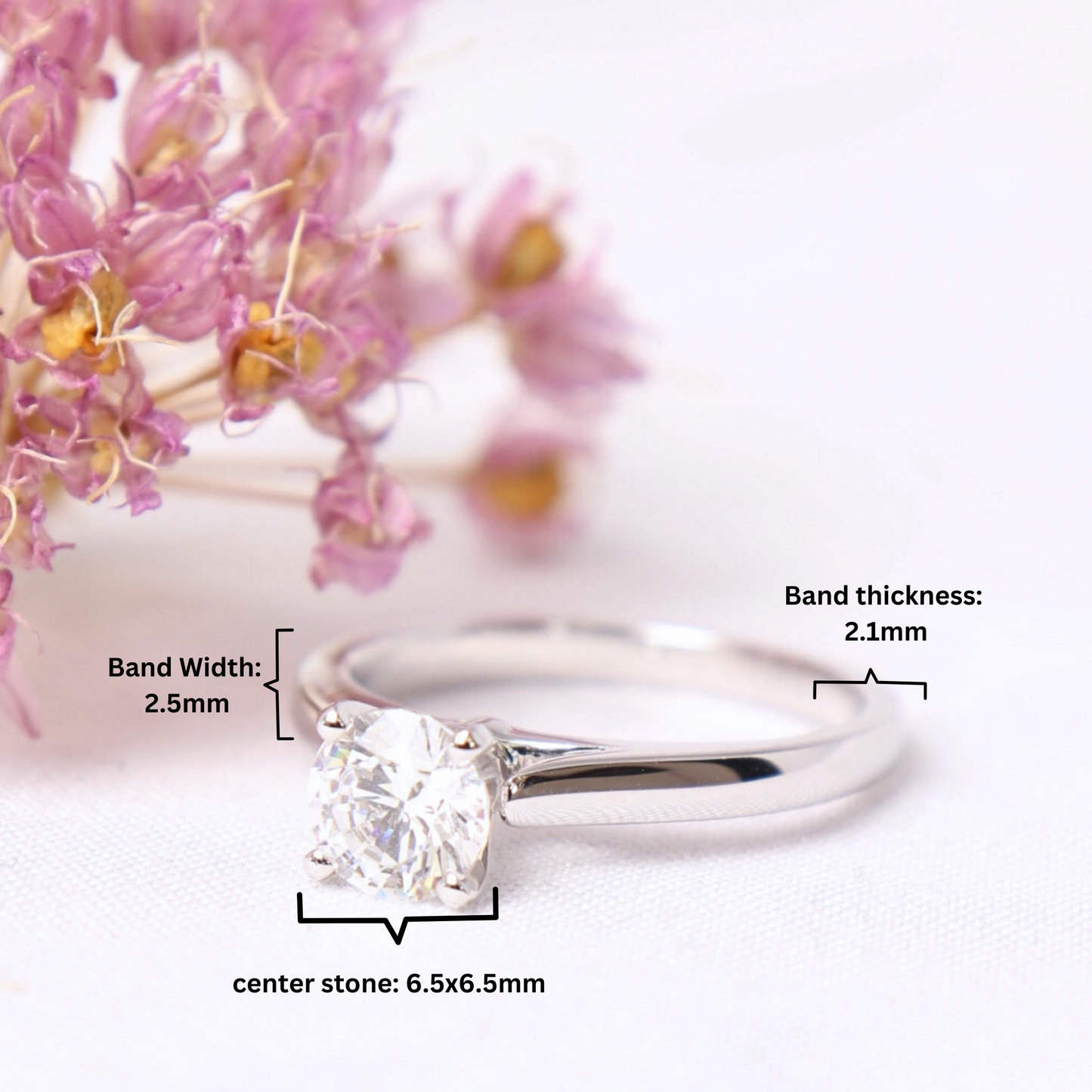 Solstice - Round Solitaire Engagement Ring