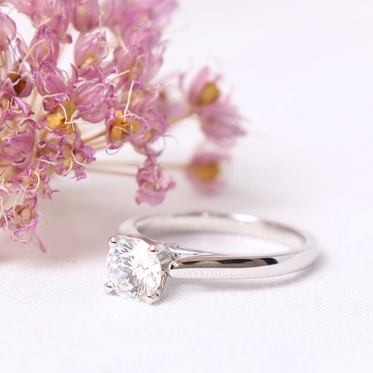 Solstice - Round Solitaire Engagement Ring