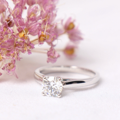 Solstice - Round Solitaire Engagement Ring