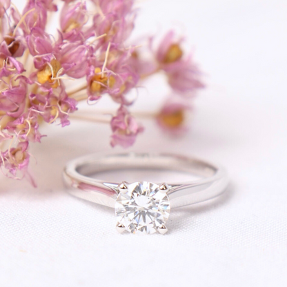 Solstice - Round Solitaire Engagement Ring