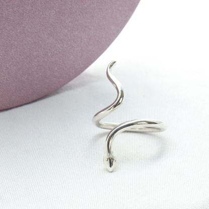 Basilisk - Adjustable Snake Ring