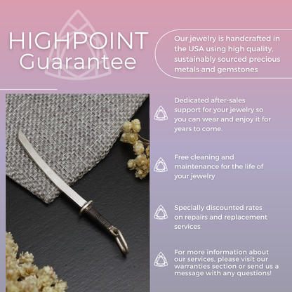 Silver Tachi Pendant